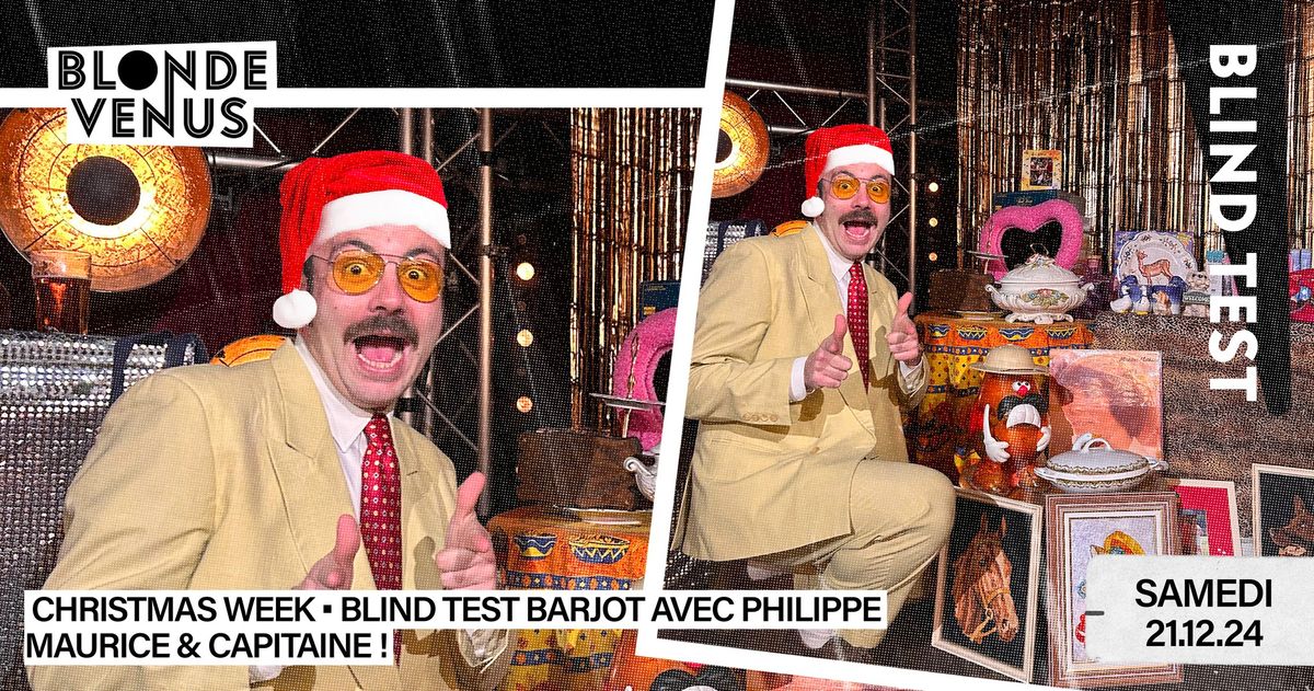 Blind test de No\u00ebl avec Philippe Maurice & Capitaine 