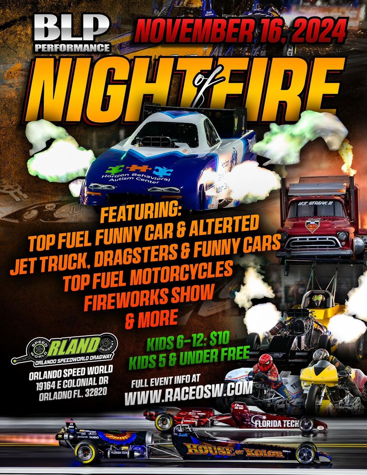 NIGHT OF FIRE presented by BLP Performance