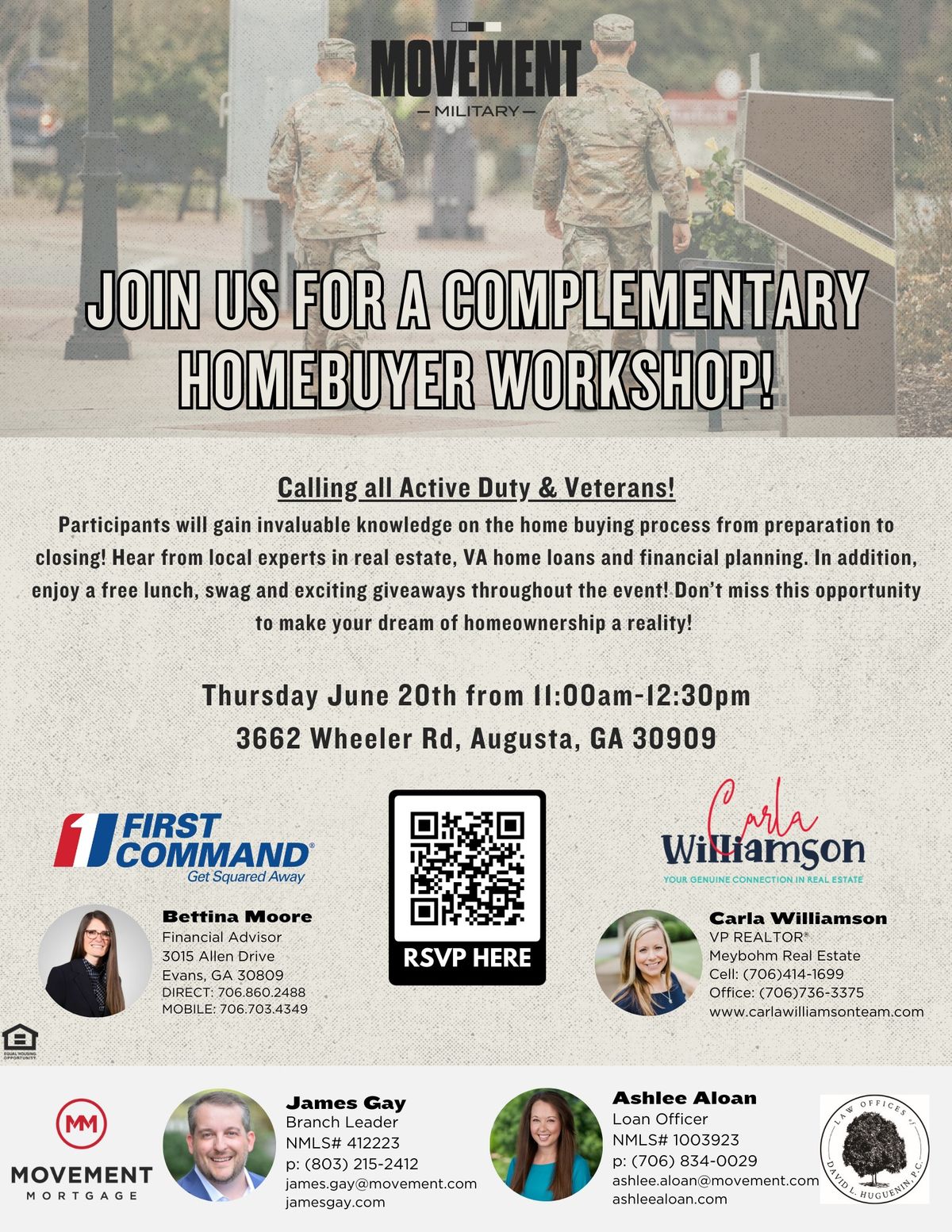 Complementary Military Homebuyer Workshop