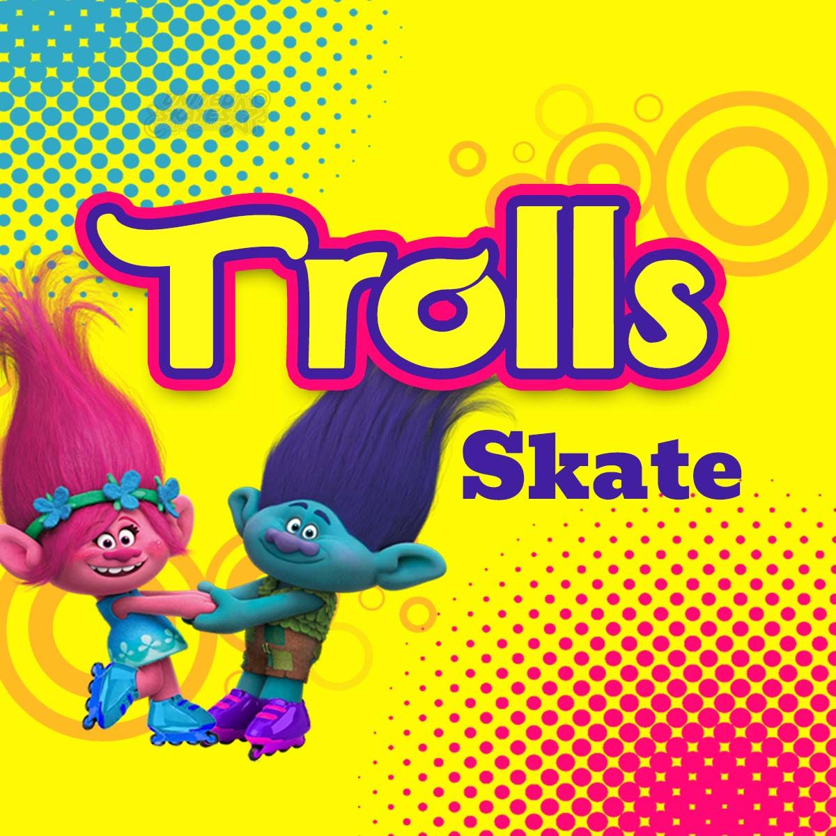 Skate with The Trolls