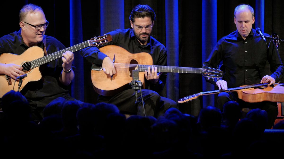 Joscho Stephan\u00b4s Transatlantic Guitar Trio - Richard Smith (UK) Joscho Stephan (D) Rory Hoffman (USA