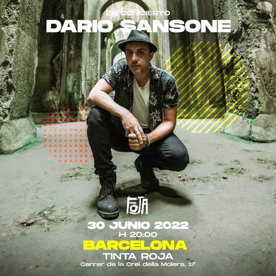 Dario Sansone (Foja) en concierto - Barcelona