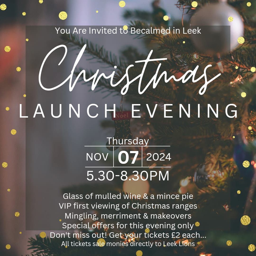 Christmas Launch Evening \u2728\ud83c\udf84