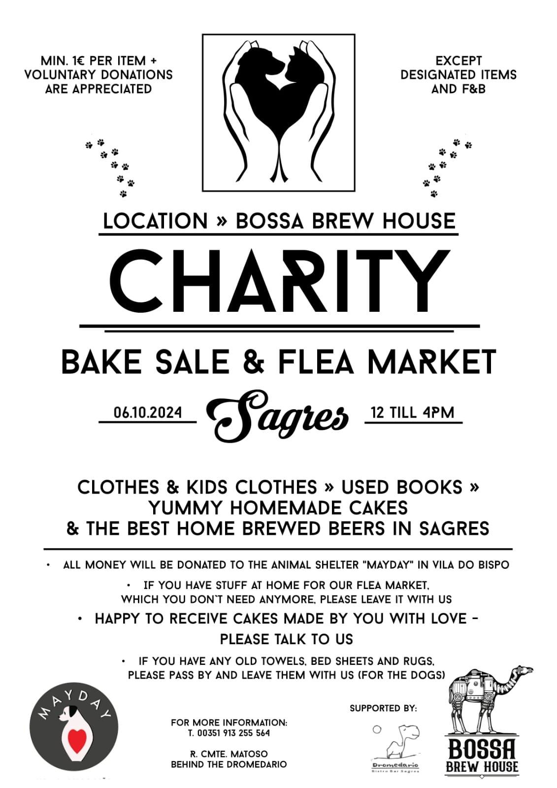 Sagres Bake Sale and Flea Market