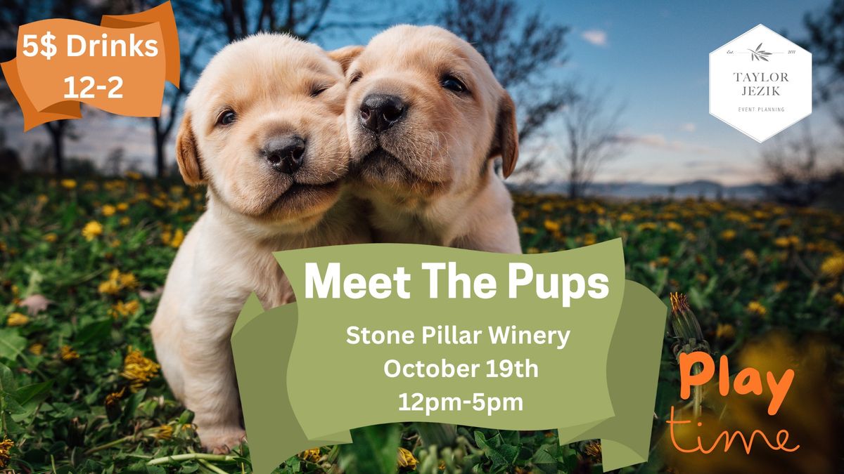 Meet the Pups! @ Stone Pillar Winery | Friends of KCK Animal Services | October 19th