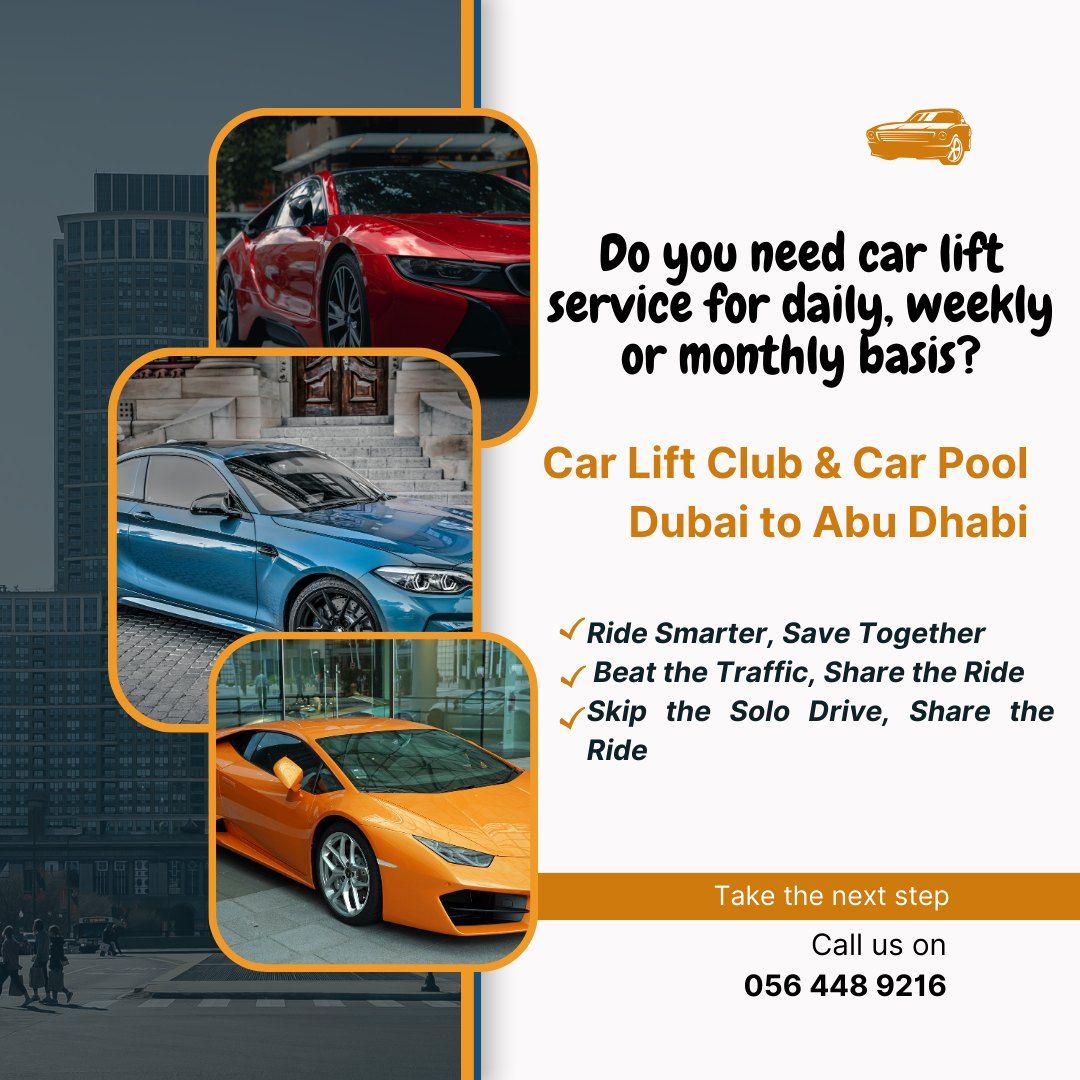 Stress-Free Commute with Dubai Carpool