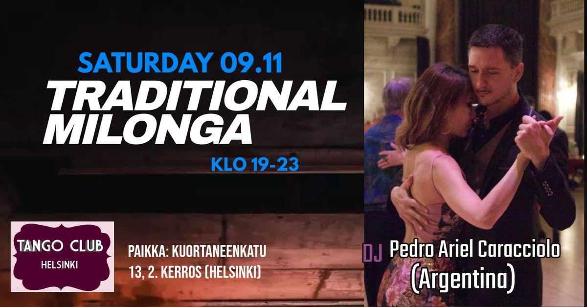 MILONGA TRADICIONAL-DJ PEDRO CARACCIOLO(AR)