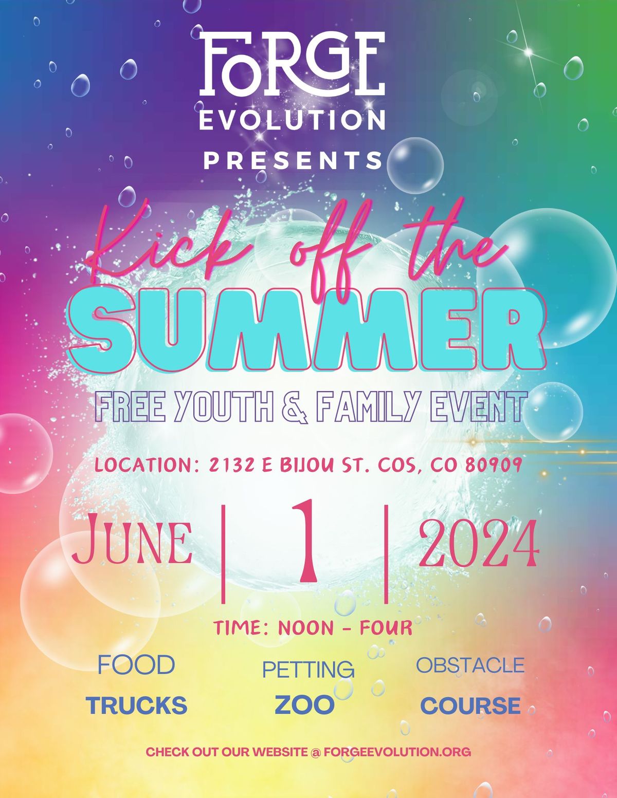 Kick off the Summer - Free Youth Event
