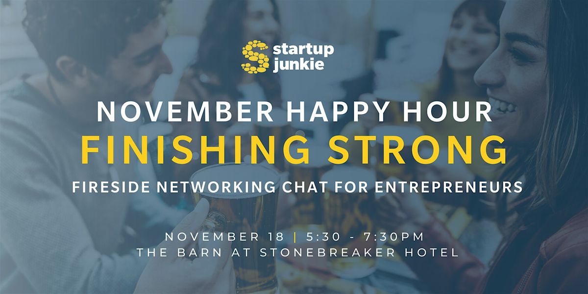 November Happy Hour: Fireside Networking Chat