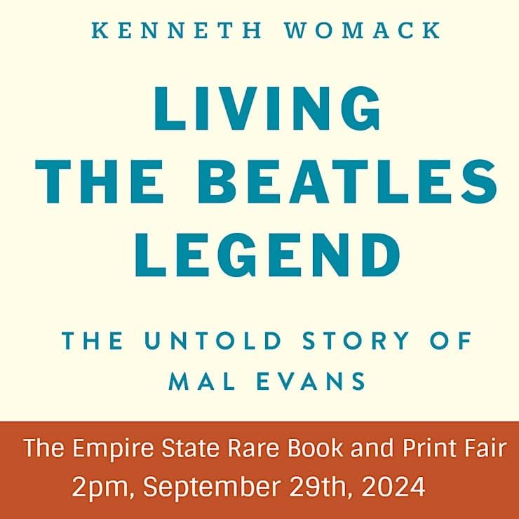 Kenneth Womack on The Beatles at the Empire State Rare Book and Print Fair