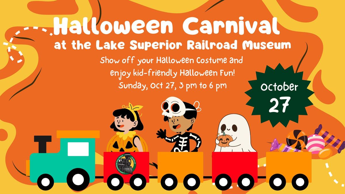 Halloween Carnival at the Lake Superior Railroad Museum