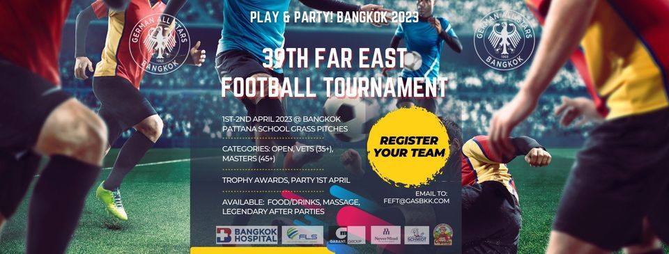 39TH FAR EAST FOOTBALL TOURNAMENT - BANGKOK