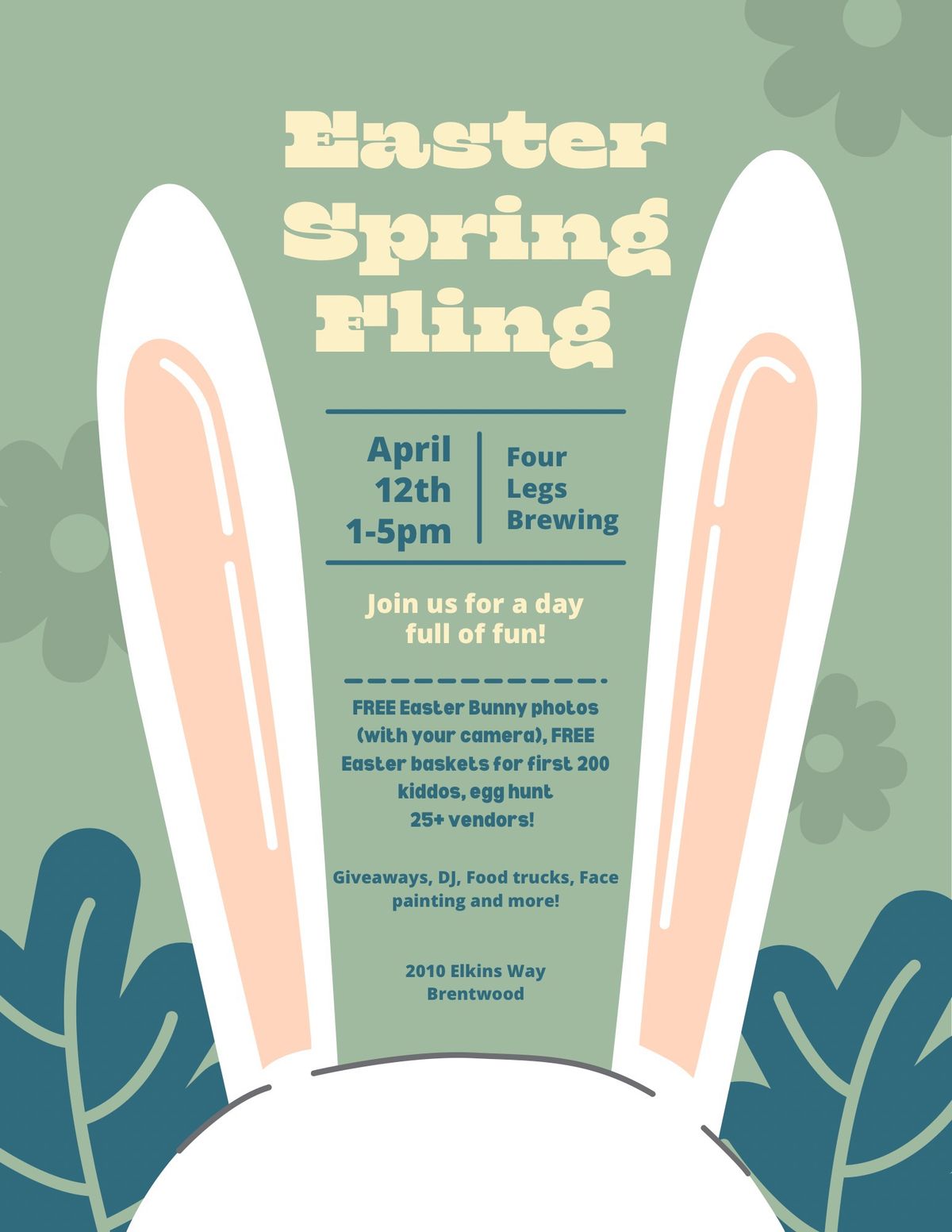 Annual Spring Fling and Easter Egg Hunt