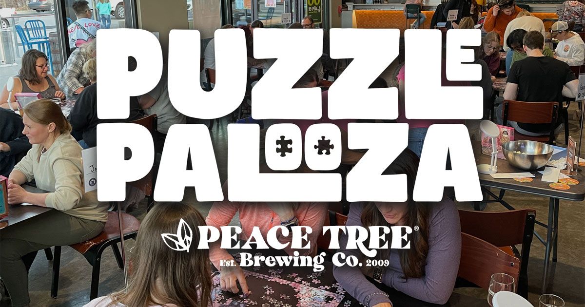 Puzzlepalooza Jigsaw Puzzle Competition at Peace Tree Brewing
