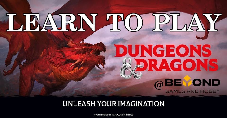 D&D Learn To Play - March 2025