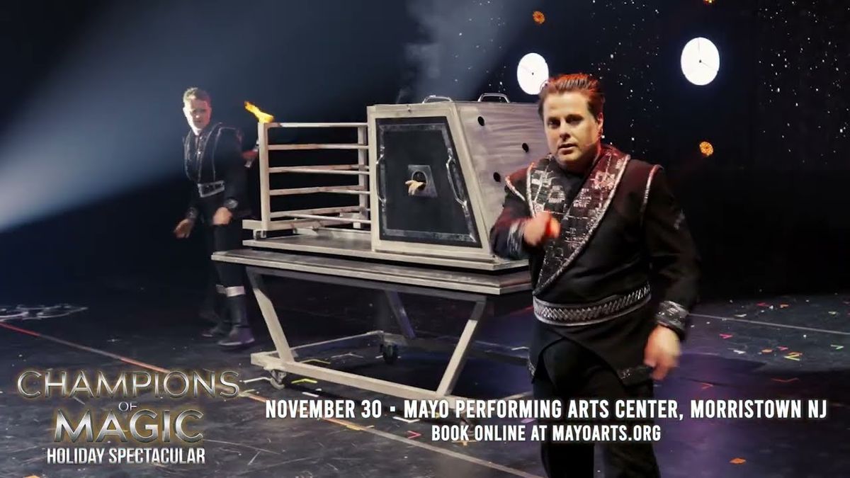 Champions of Magic: Holiday Spectacular at Bluma Appel Theatre