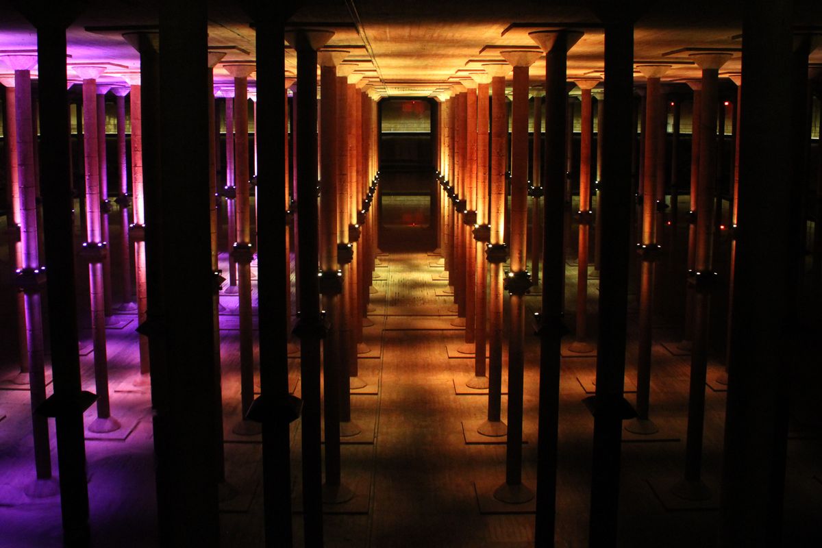 Cistern Illuminated