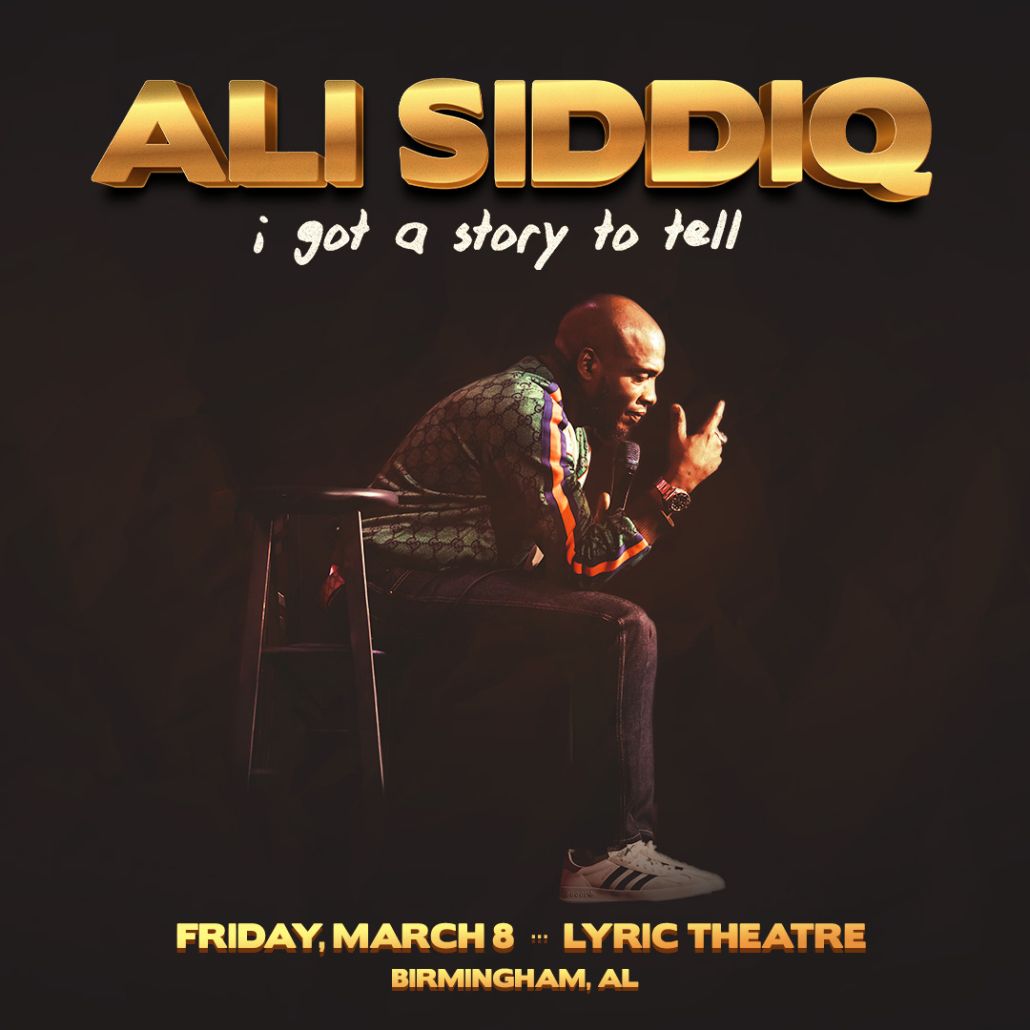 Ali Siddiq at BJCC Concert Hall