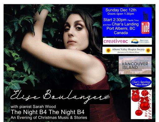 Elise Boulanger's A Night B4 The Night B4 Christmas Show @Char's