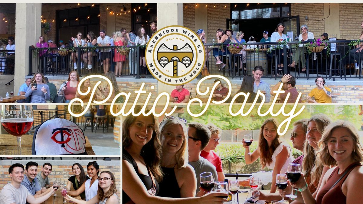 Weekend Patio Party at AxeBridge
