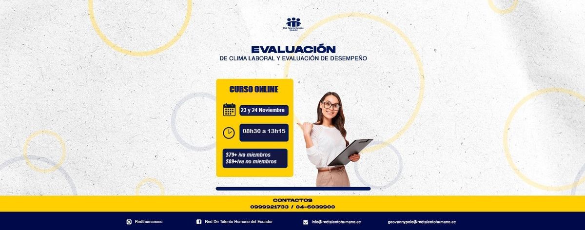 Curso Medicion de clima laboral y evaluacion de desempe\u00f1o