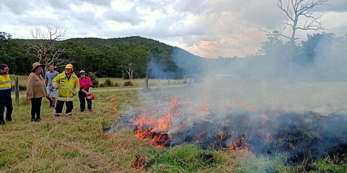 Bungwahl Community Demonstration burn workshop