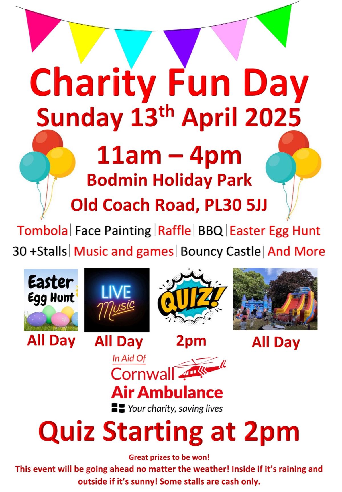 Cornwall Air Ambulance Easter Fun Day