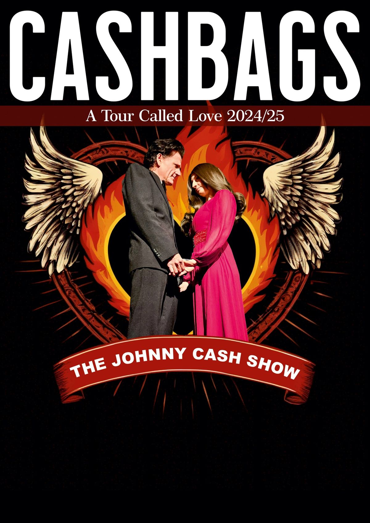 The Johnny Cash Show - by The Cashbags - A Tour called Love 2024\/25 in Freiburg im Breisgau