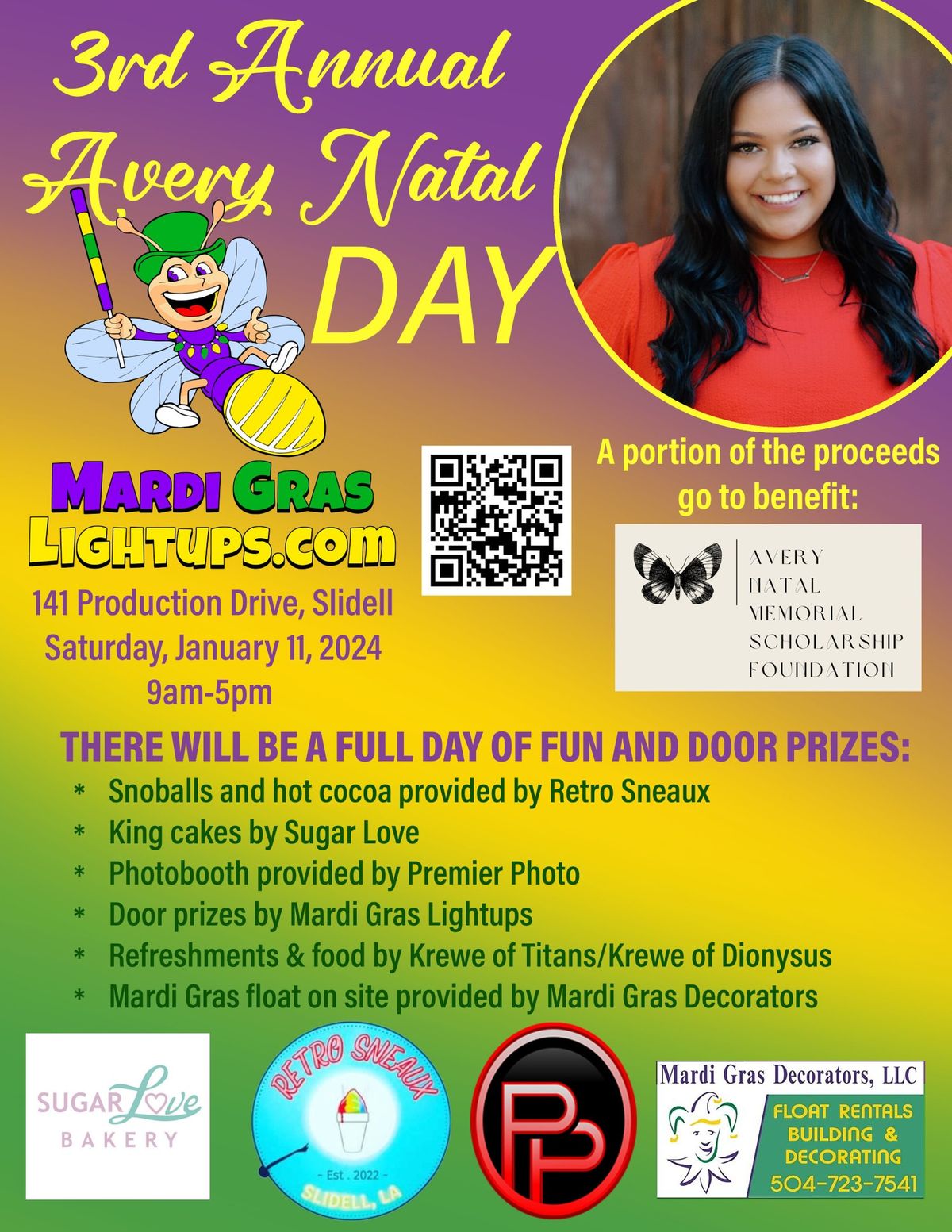 3rd Annual Avery Natal Day