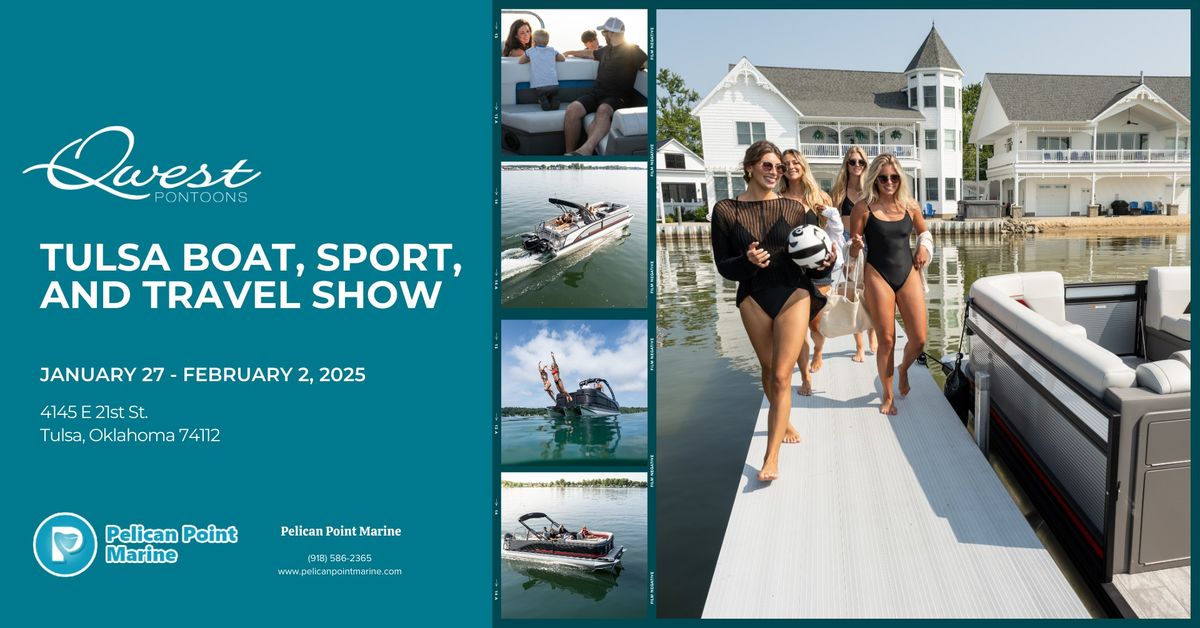 Tulsa Boat, Sport, and Travel Show with Pelican Point Marine