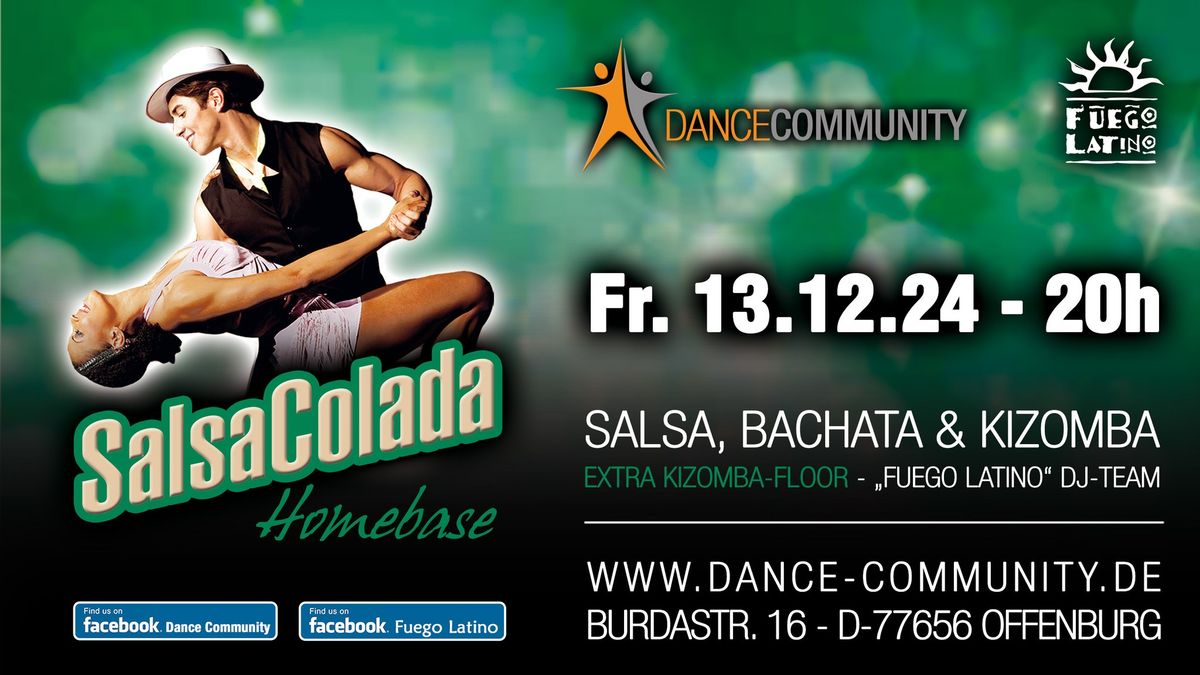 SalsaColada @ Homebase - Salsa, Bachata & Kizomba in Offenburg