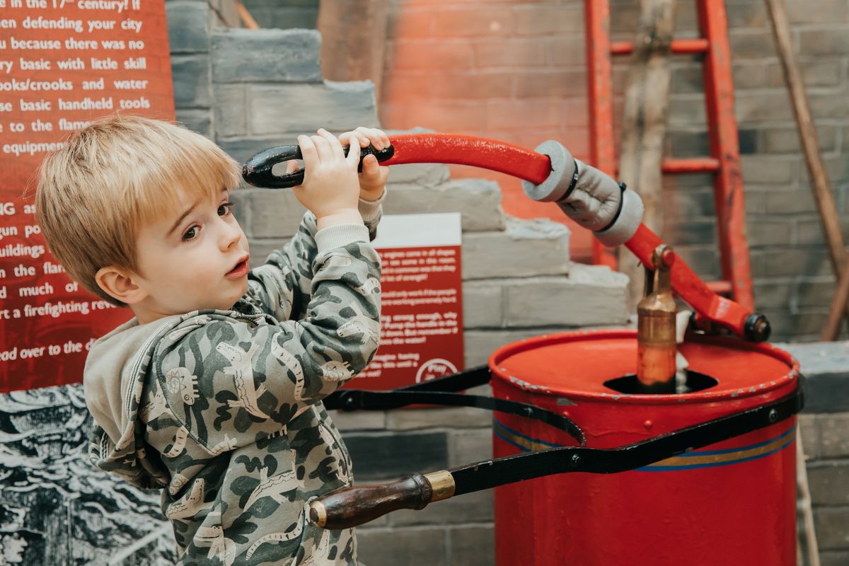 Under-5s sensory play: A day at the museum