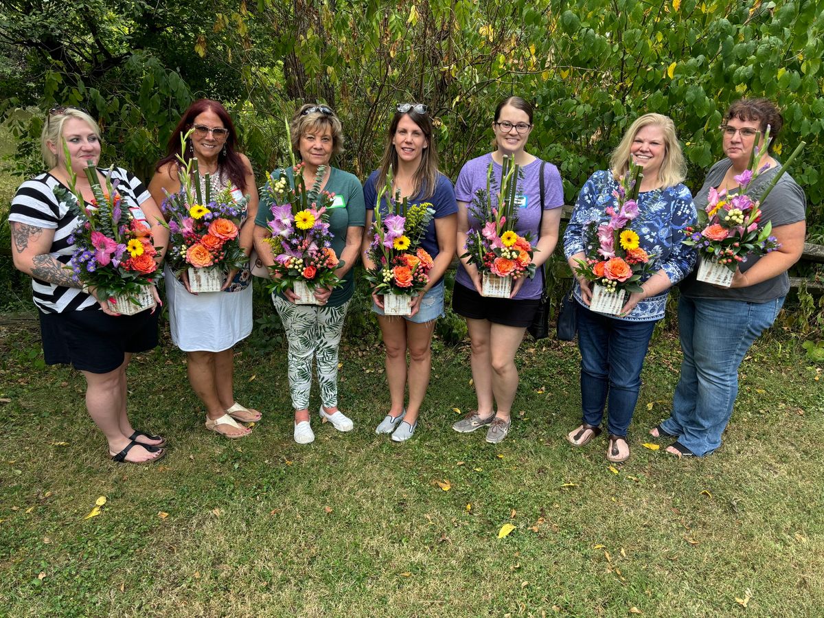 Spooky Halloween Flower Arranging Class