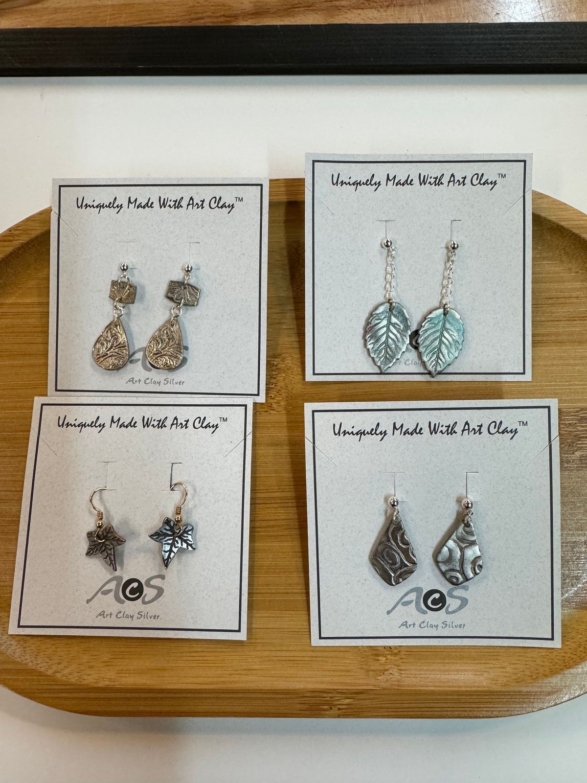 Silver Clay Earring workshop