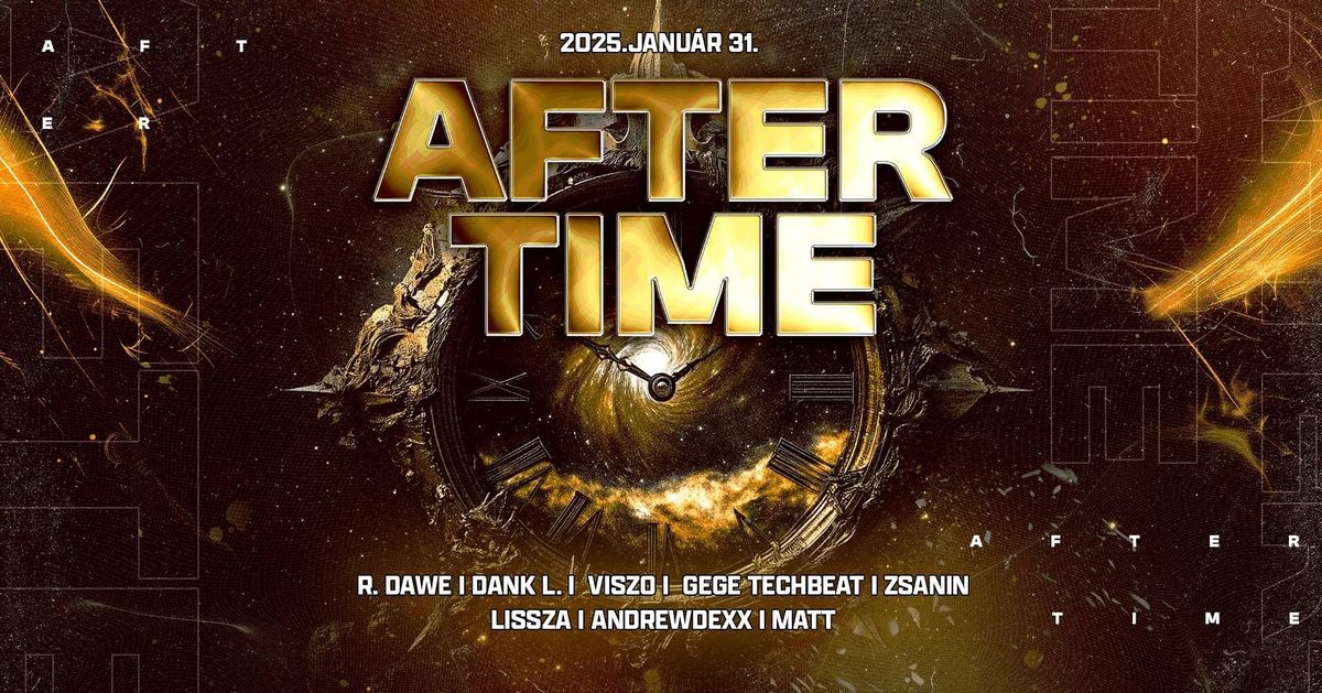 AFTER TIME @ CAT BUDAPEST 01.31