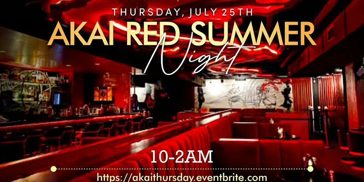 AKAI SPEAKEASY RED SUMMER NIGHT