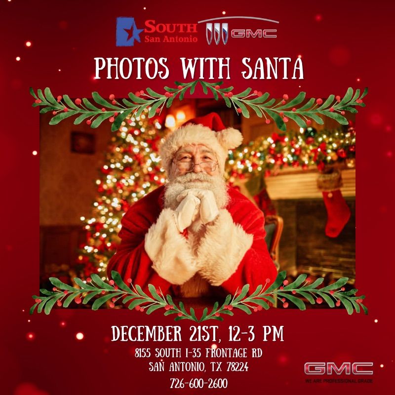 Join us for photos with Santa and meet GMC\u2019s new electric sleighs! \u26a1\ufe0f\ud83d\ude97\ud83c\udf84