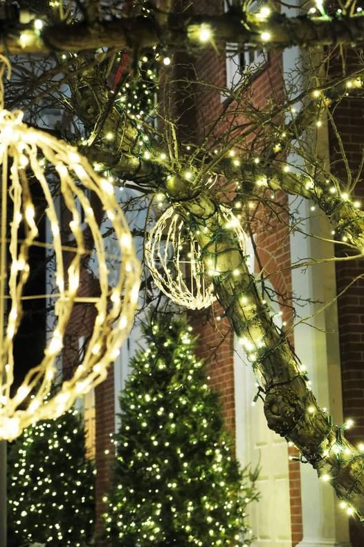 Christmas At Brookside Church Manchester 2022 Brookside Holiday Lights, Brookside Congregational Church, United Church Of  Christ, Manchester, 11 December 2021