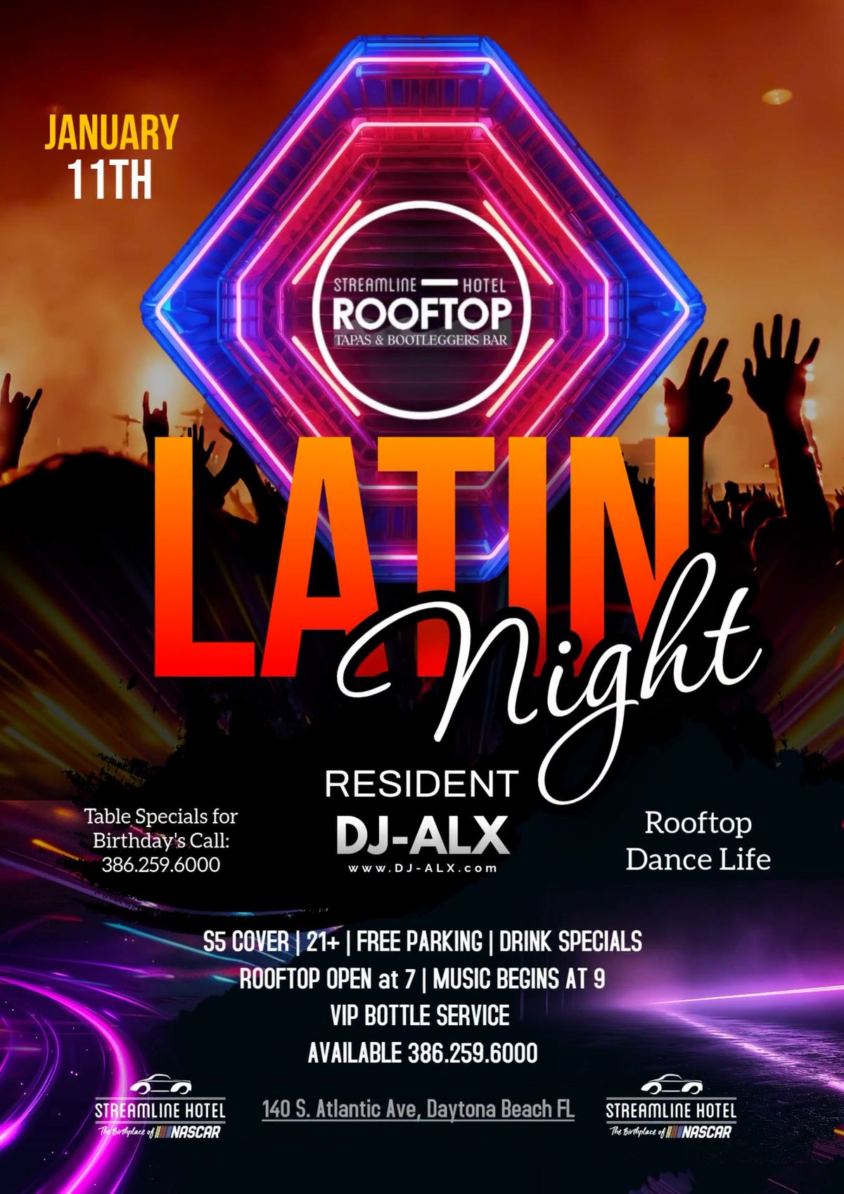 Latin Night on the Rooftop