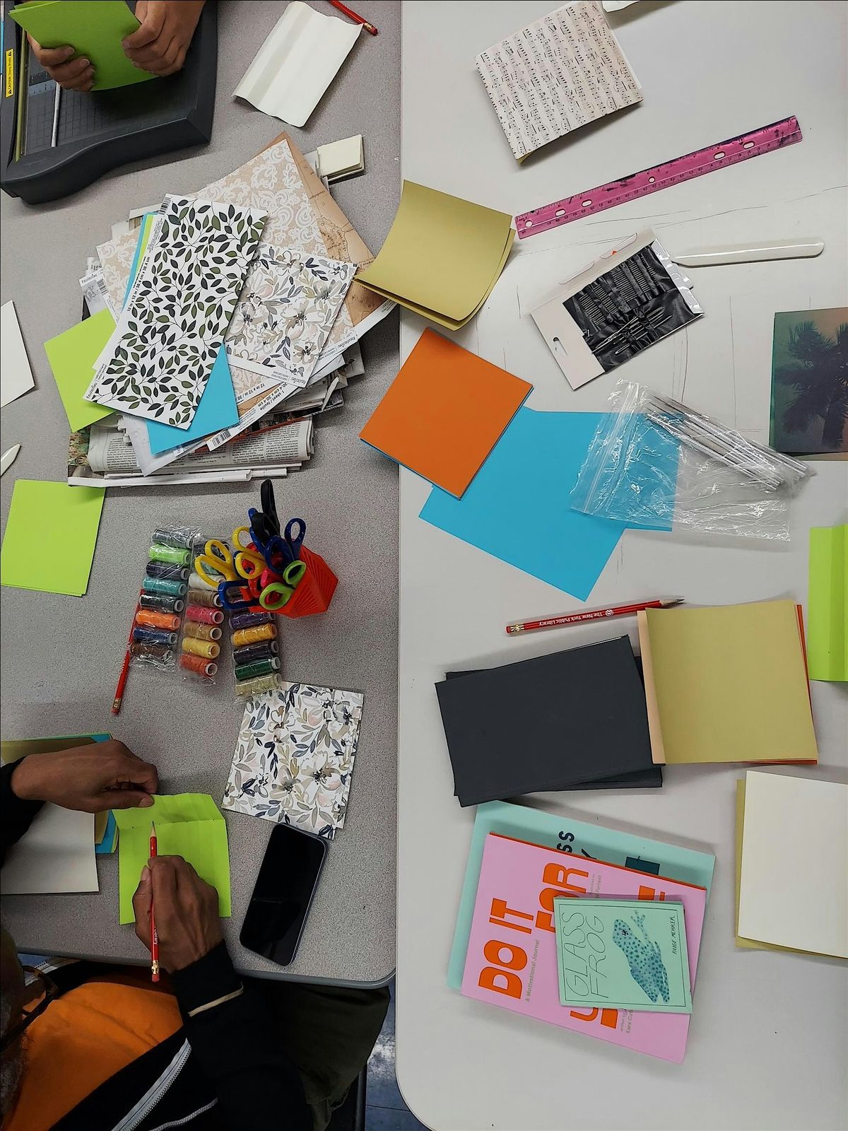 Bookmaking Workshop: Japanese Side Stitch