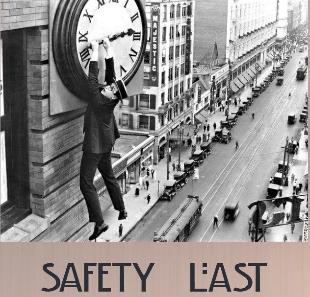 Safety Last-Silent film comedy w\/live music soundtrack w\/renowned theatre organist, Jelani Eddington