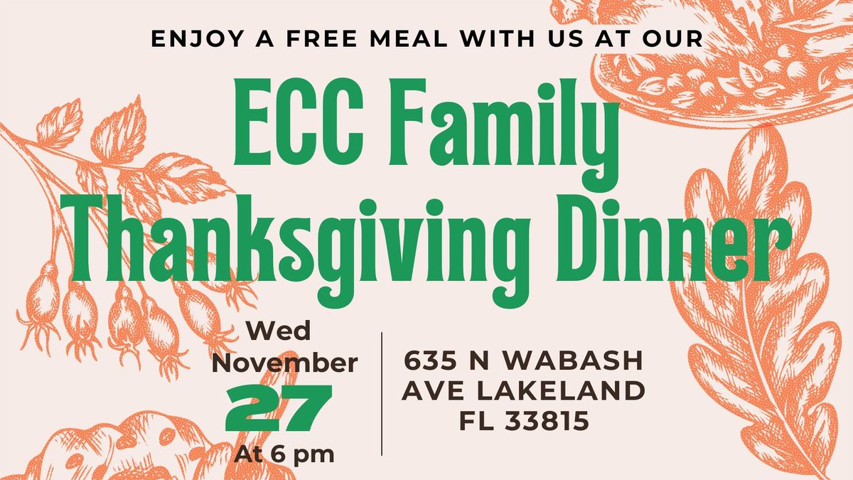 ECC Family Thanksgiving Dinner