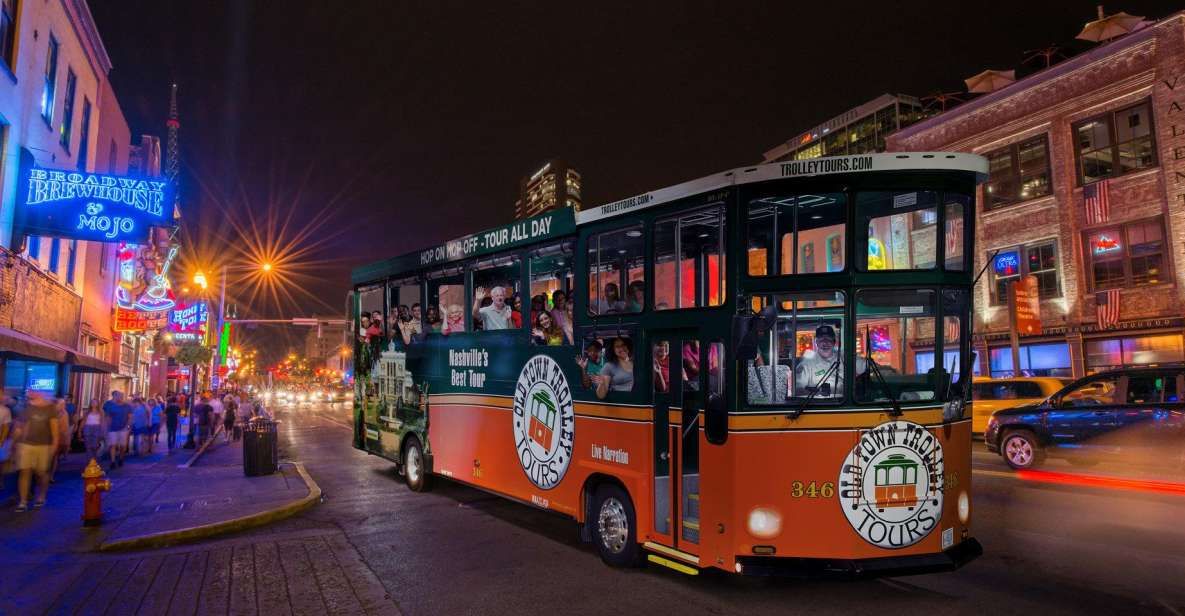 Nashville: Night Trolley Tour