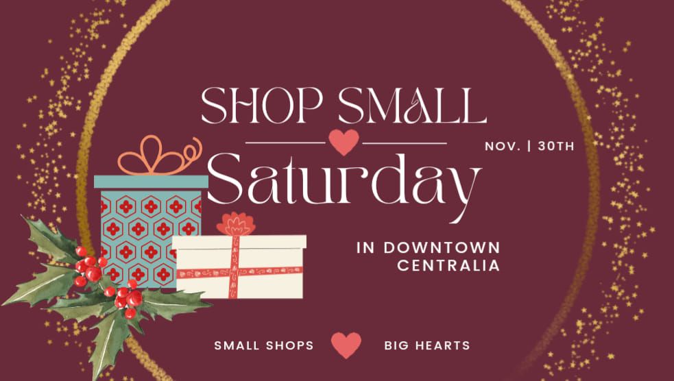 Shop Small Saturday in Centralia