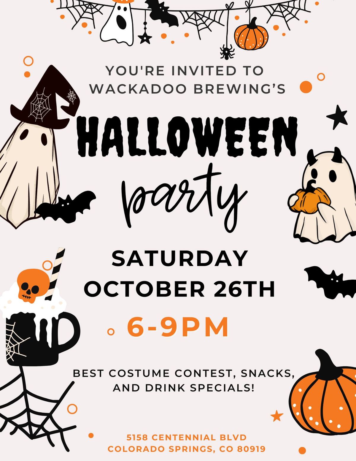 Halloween costume party