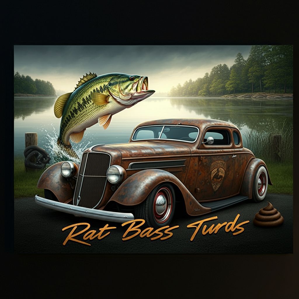 Rat Bass Turds (car show, rust rod reunion )