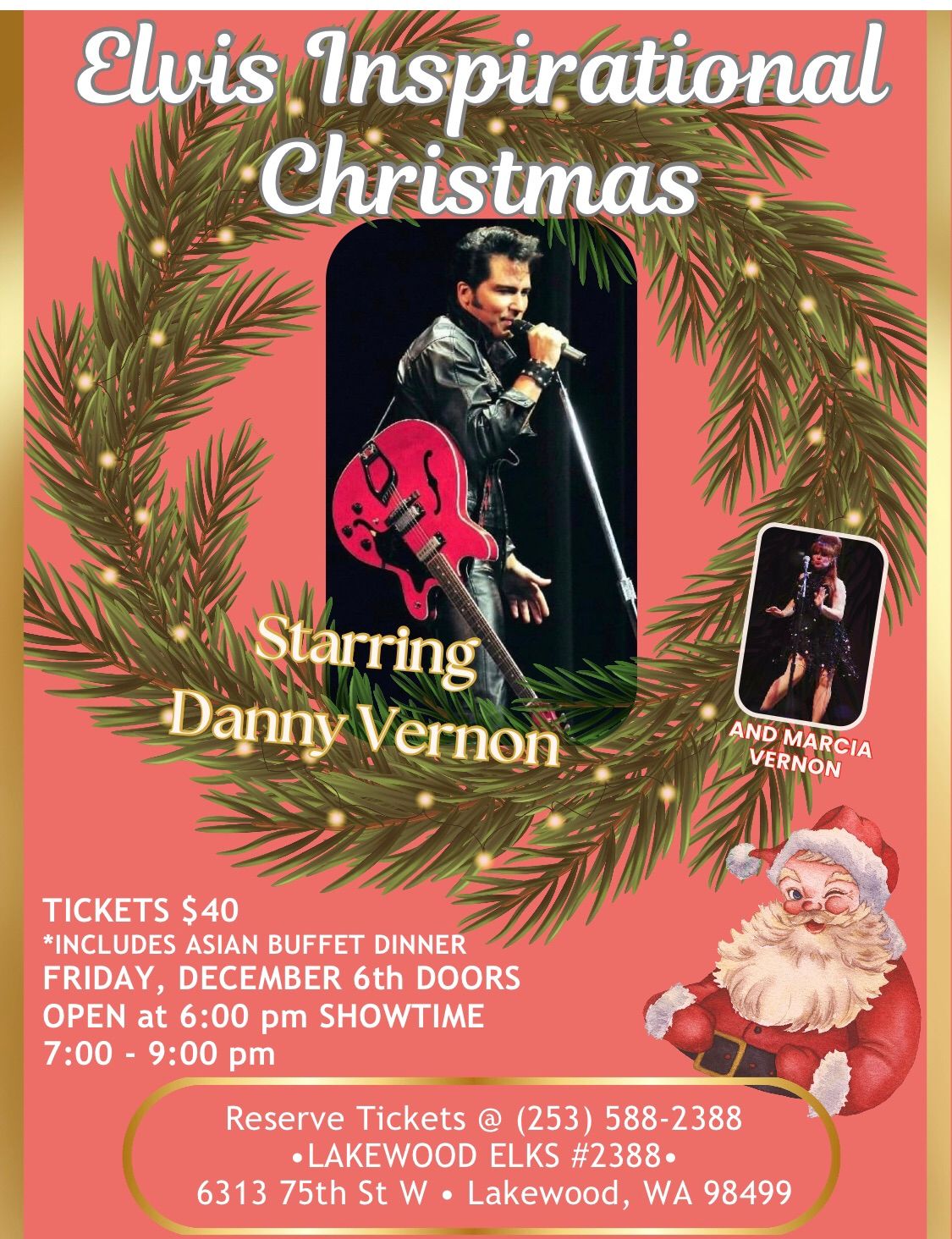 3rd Annual Elvis Inspirational Christmas 