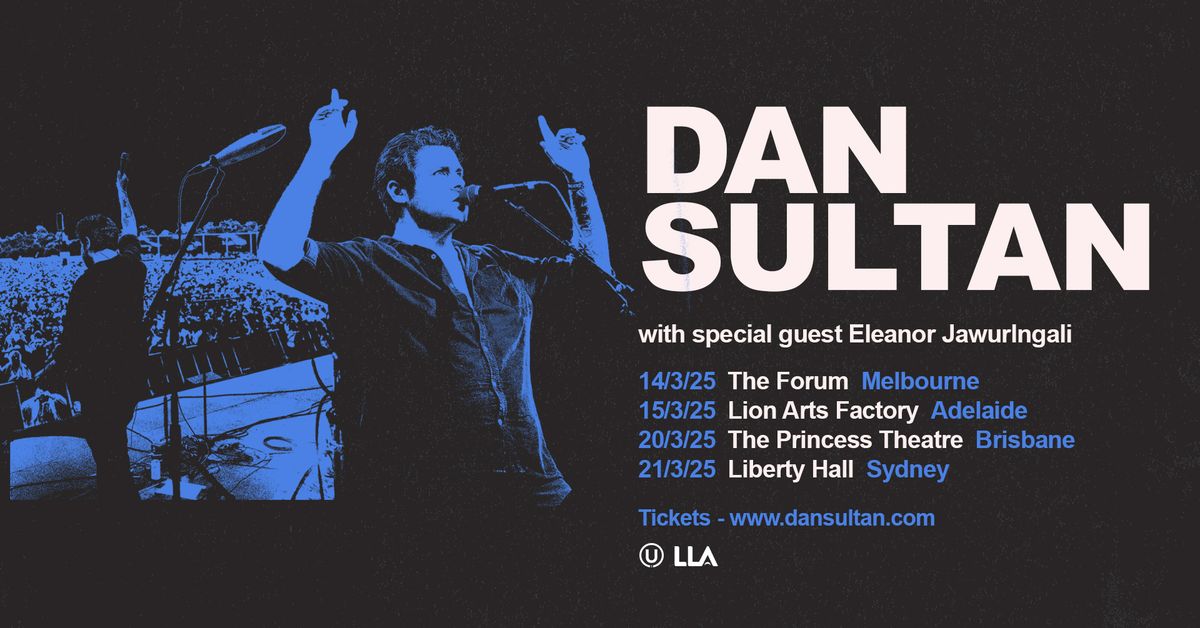 Dan Sultan at The Forum, Melbourne