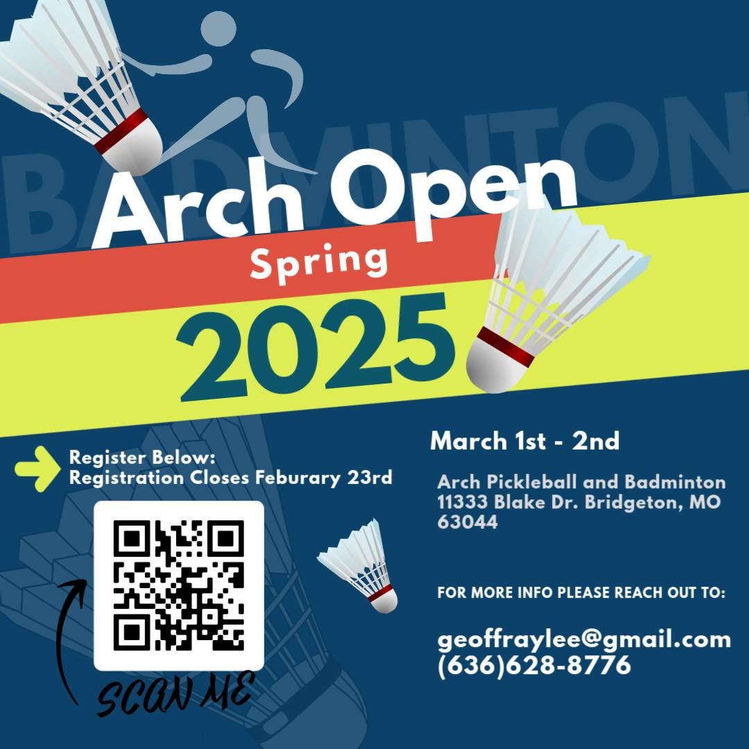 2025 Arch Badminton Spring Open