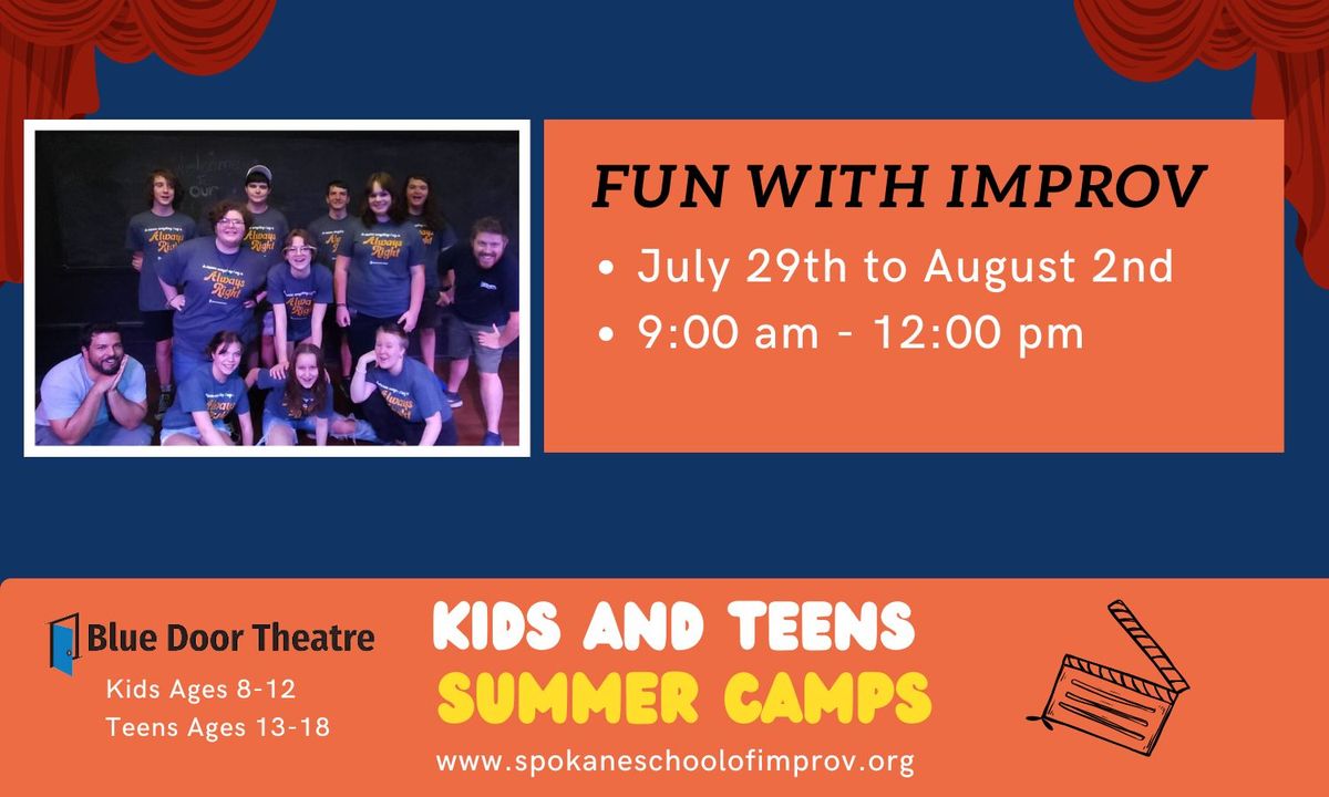 Fun With Improv! Kids\/Teen Summer Camp